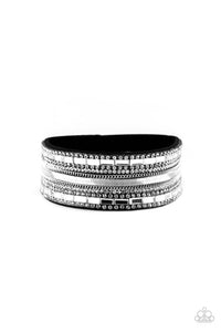 PAPARAZZI BRACELET Teasingly Tomboy - Black