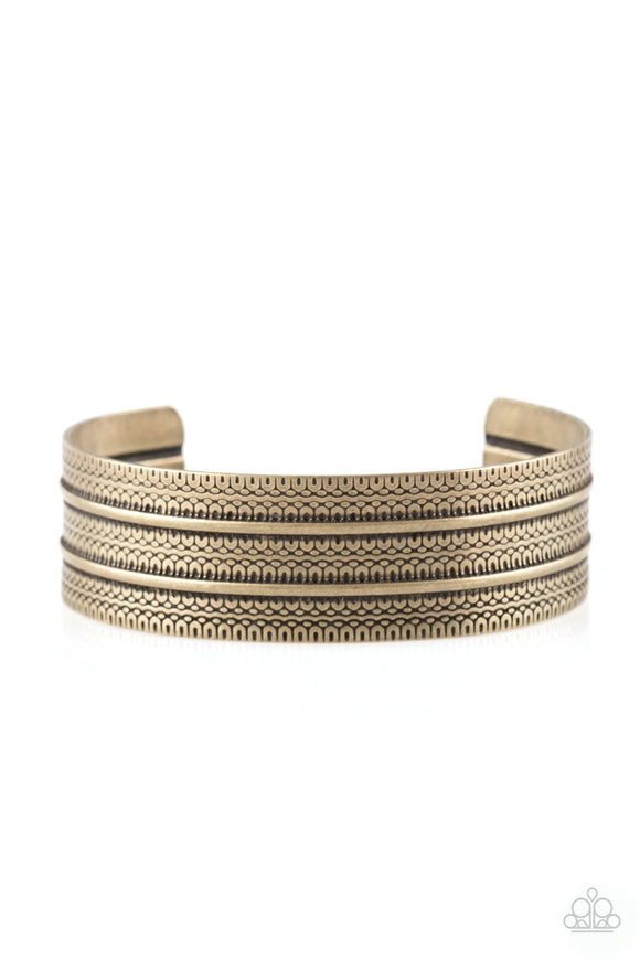 PAPARAZZI BRACELET Absolute Amazon - Brass