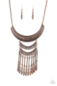 PAPARAZZI NECKLACE Eastern Empress - Copper