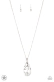 PAPARAZZI NECKLACE Spellbinding Sparkle - White