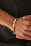 PAPARAZZI BRACELET One-Two Knockout - Gold