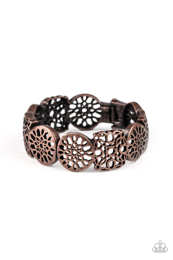 PAPARAZZI BRACELET Mandala Mixer - Copper