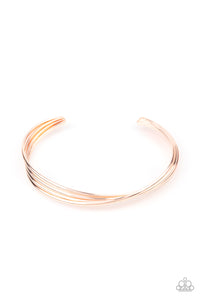 PAPARAZZI BRACELET Bringing Basics Back - Rose Gold