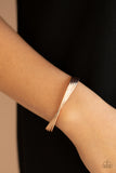 PAPARAZZI BRACELET Bringing Basics Back - Rose Gold