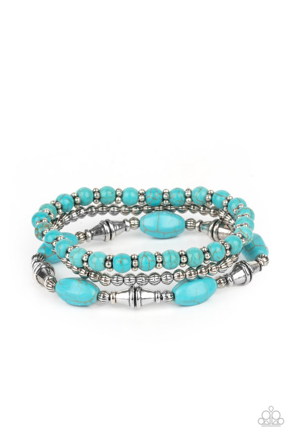 PAPARAZZI BRACELET Sahara Sanctuary - Blue