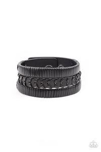 PAPARAZZI BRACELET Rogue Roamer - Black