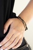 PAPARAZZI BRACELET PLAIT Tectonics - Brass