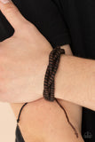 PAPARAZZI BRACELET Island Endeavor - Brown