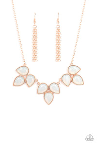 PAPARAZZI NECKLACE Prairie Fairytale - Rose Gold