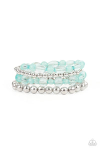 PAPARAZZI BRACELET Delightfully Disco - Blue