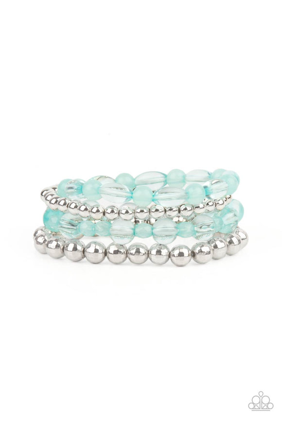 PAPARAZZI BRACELET Delightfully Disco - Blue