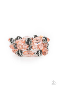 PAPARAZZI BRACELET Crystal Charisma - Orange